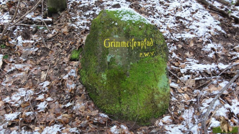 Ritterstein Nr. 047-2 Grimmeisenpfad.JPG - Ritterstein Nr.47 Grimmeisenpfad